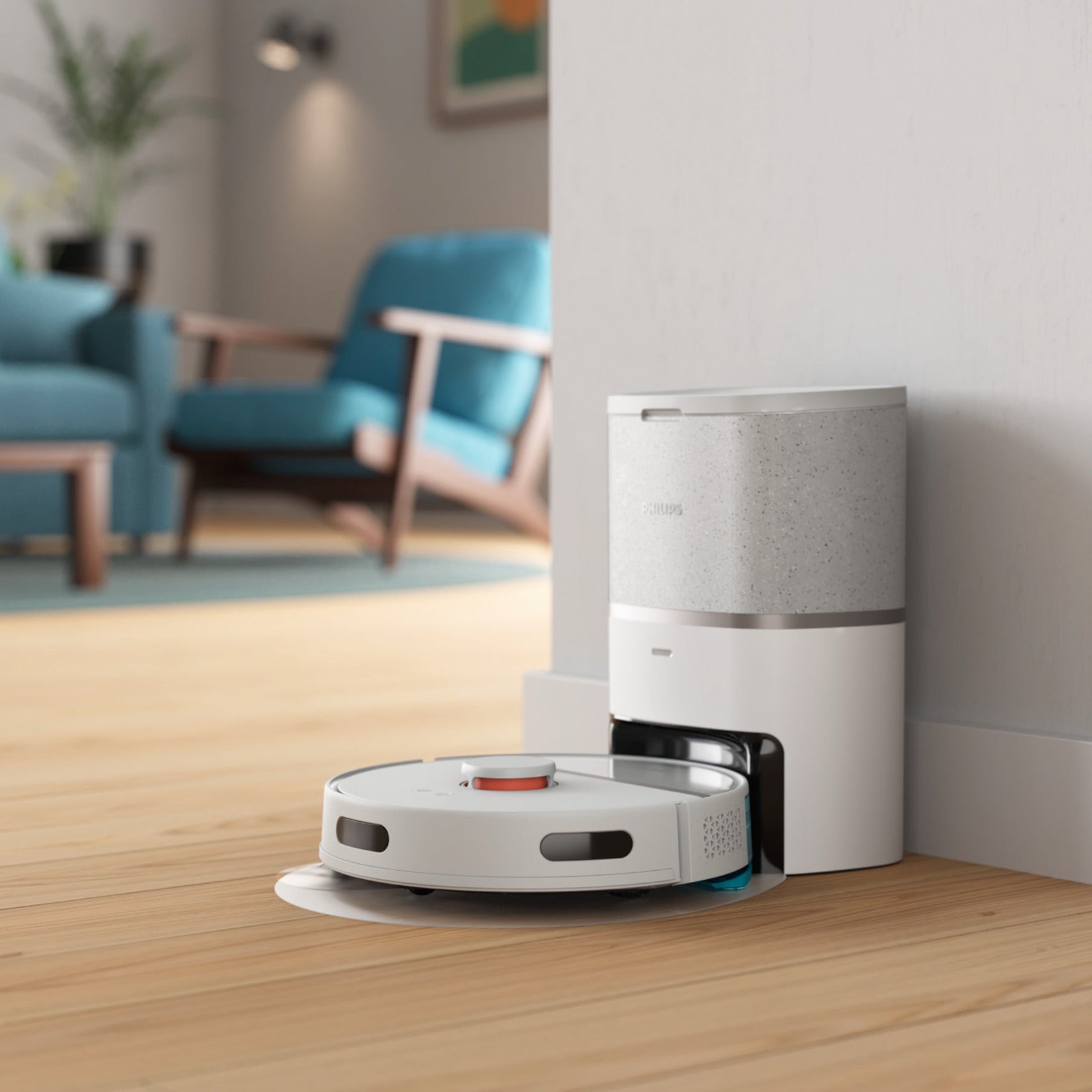 Robot "Scrappi" Aspirapolvere 3 in 1, cattura polvere, sporco e lava efficacemente