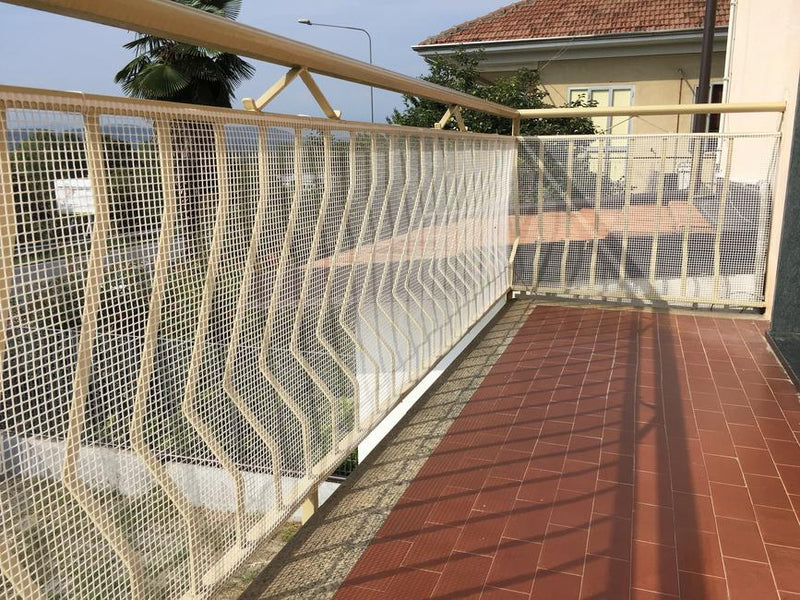 Rete di protezione per balconi in polietilene da esterno h 100 cm