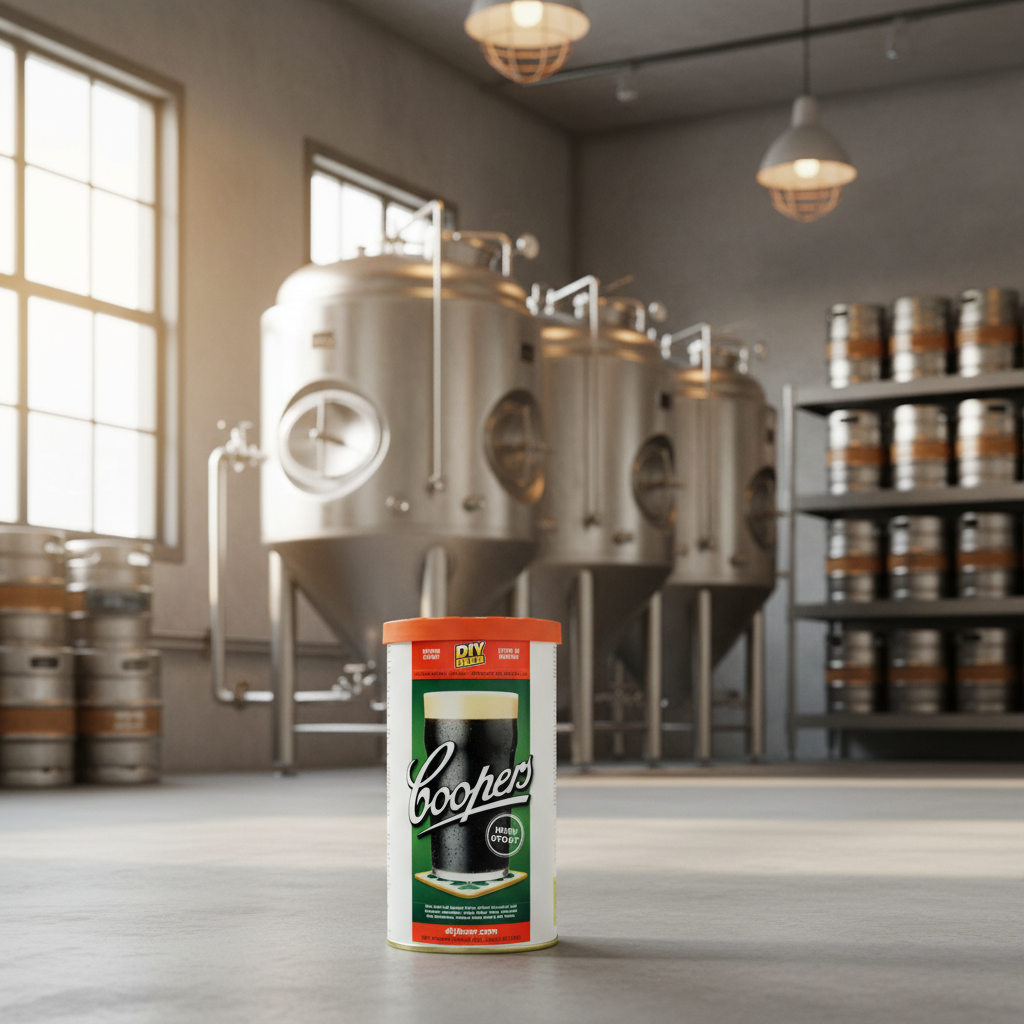 Malto preparato per Birra Artigianale "Coopers" kit fermentatore da 23 lt