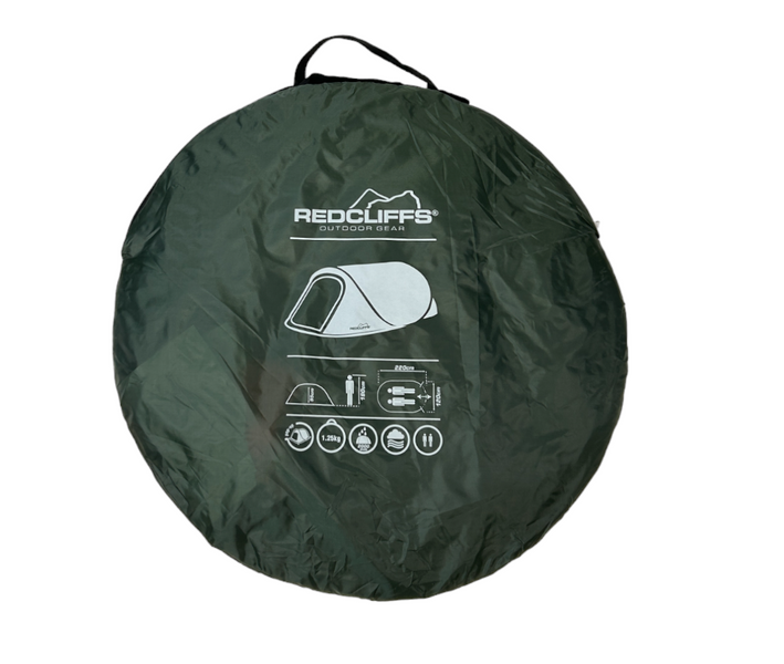 Tenda da campeggio "Popup" per escursioni 2 posti