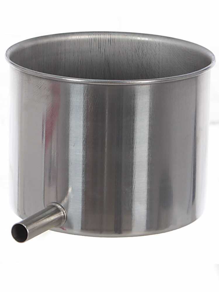 Torchietto premitutto acciaio inox a vite spremiopercoli capacità 10lt Torchietto premitutto acciaio inox a vite spremiopercoli capacità 10lt
