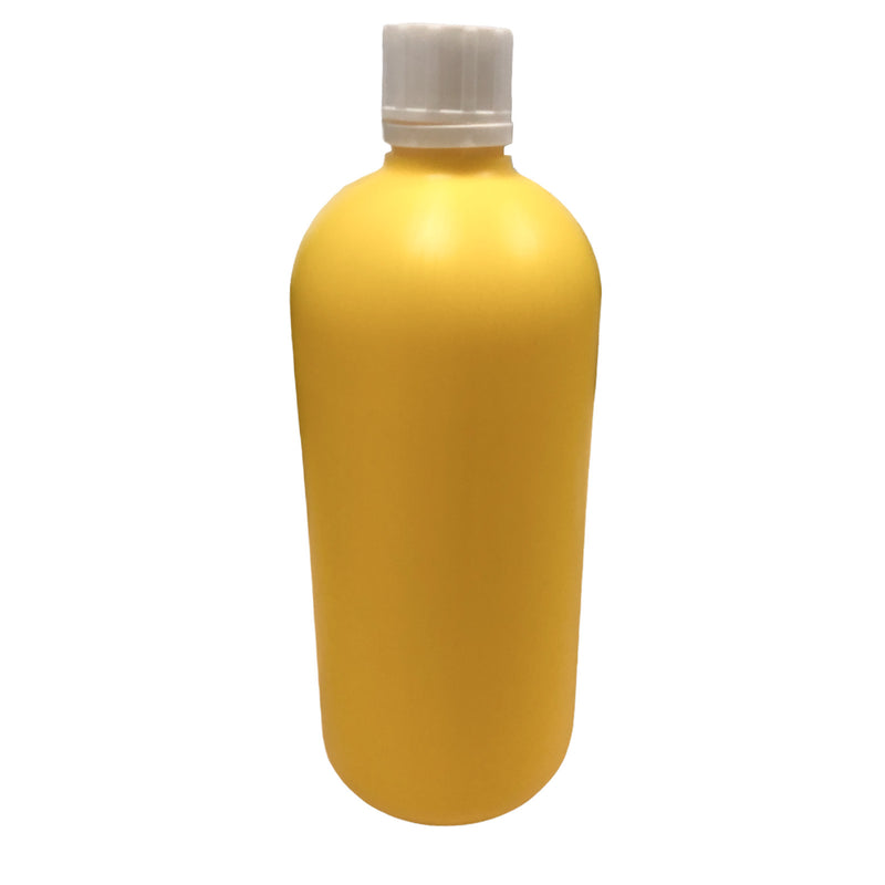 Flacone vuoto da 1 lt bottiglia in plastica Polietilene per alimenti, liquidi e acidi con tappo salvabimbo