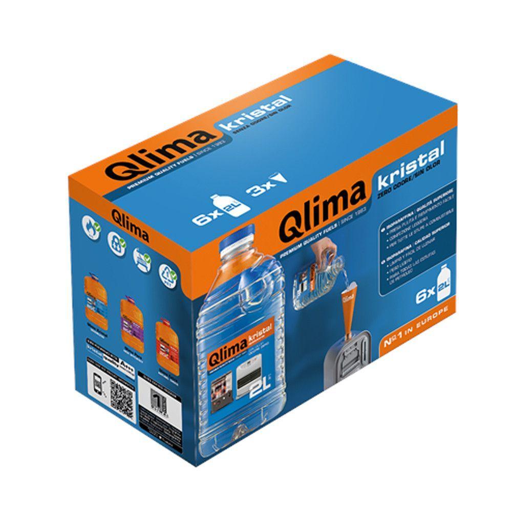 Combustibile liquido "Kristal" inodore universale per stufa a stoppino