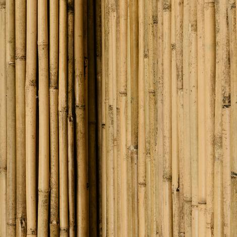 Arella in canne di bamboo naturale Ø 10 mm, stuoia ombreggiante per recinzioni