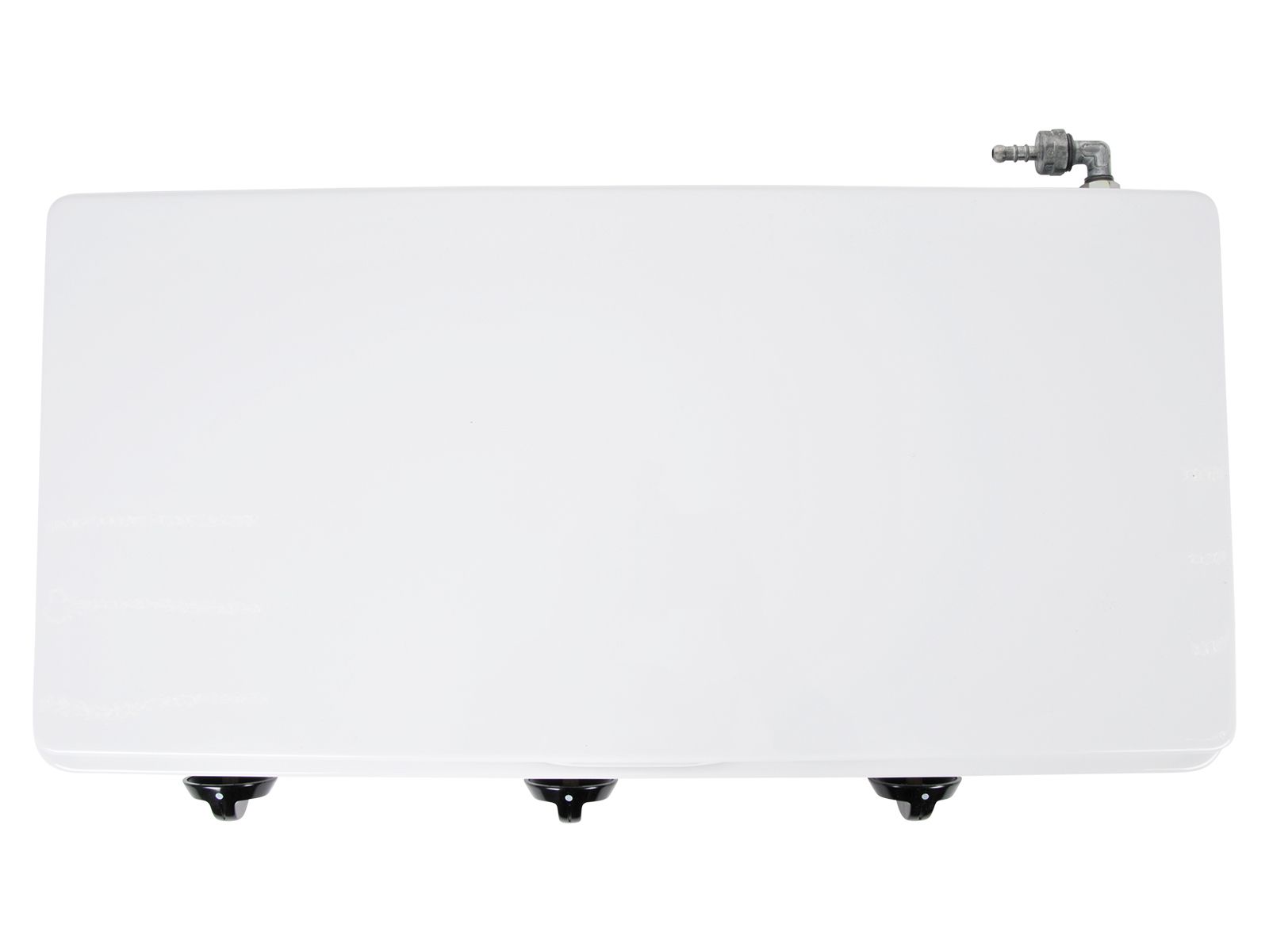 Fornello a gas da campeggio 3 fuochi "Parker" fiamma regolabile "Made in Italy"