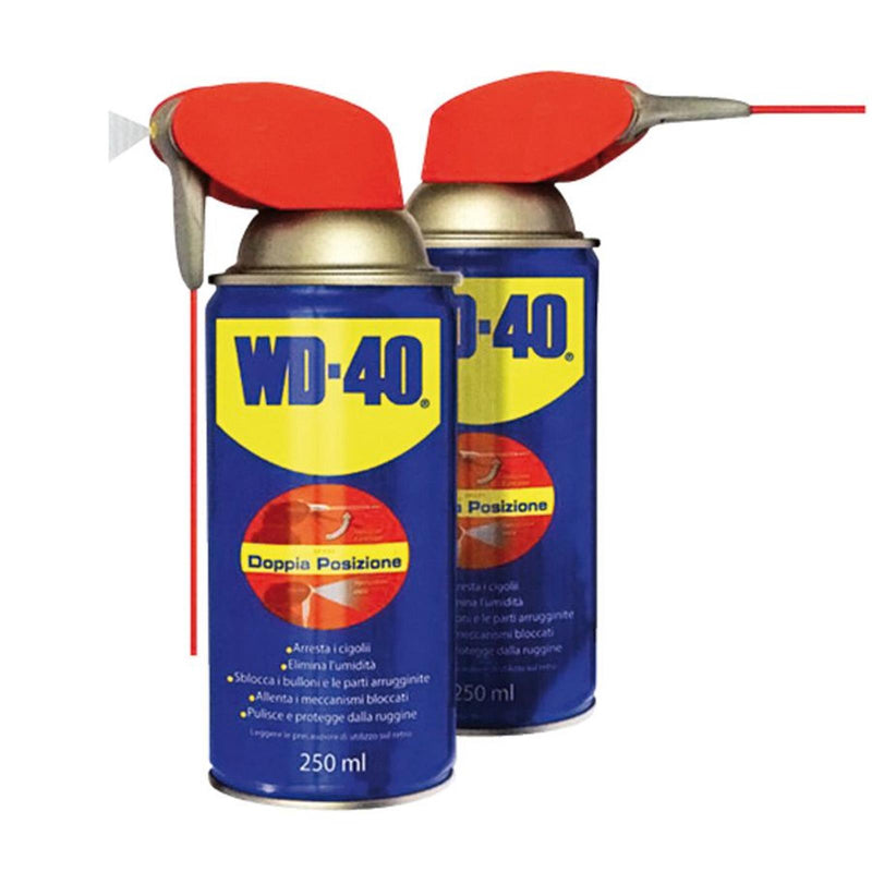 Lubrificante wd40 multi posizione anticorrosivo sbloccante anti ruggine 250 ml