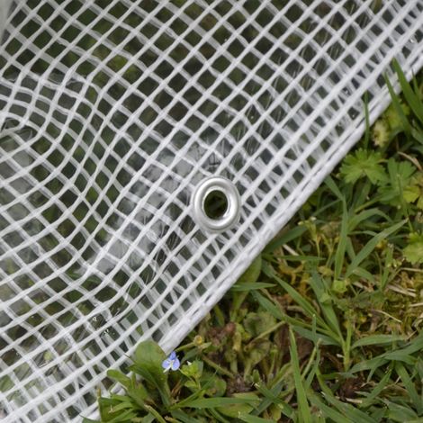 Telo Copritutto Extra-Pesante 5x6mt - Polietilene 180g/mq, Occhielli Alluminio, Impermeabile - Foto 2