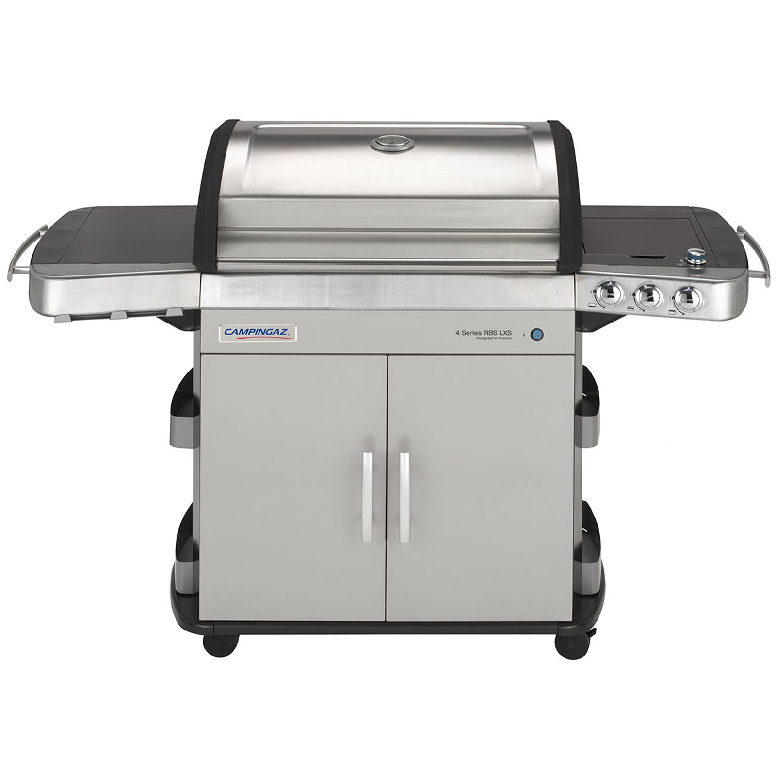 Barbecue griglia "4 Series RBS LXS" 3 bruciatori RBS BBQ con due piani cottura e ruote