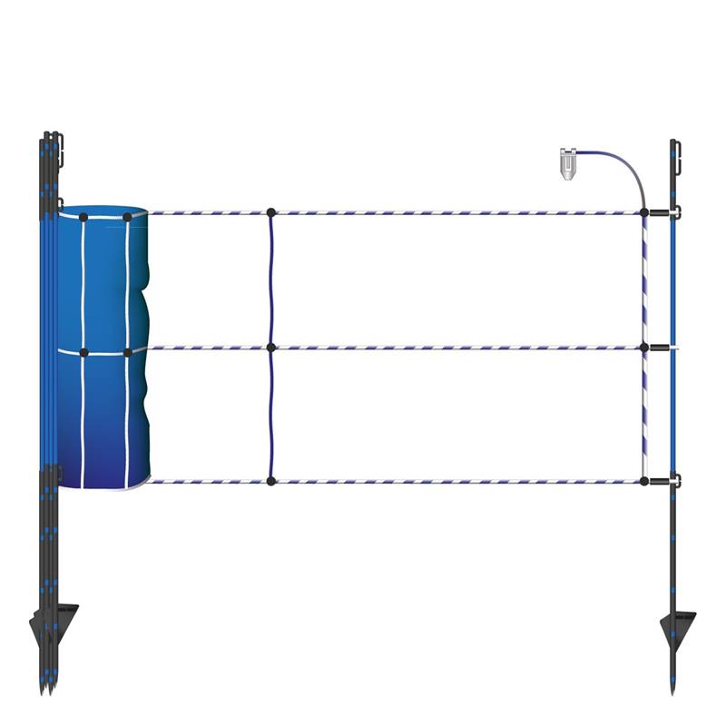 Rete recinto elettrico Blu per cinghiali h 90 cm x 50 mt