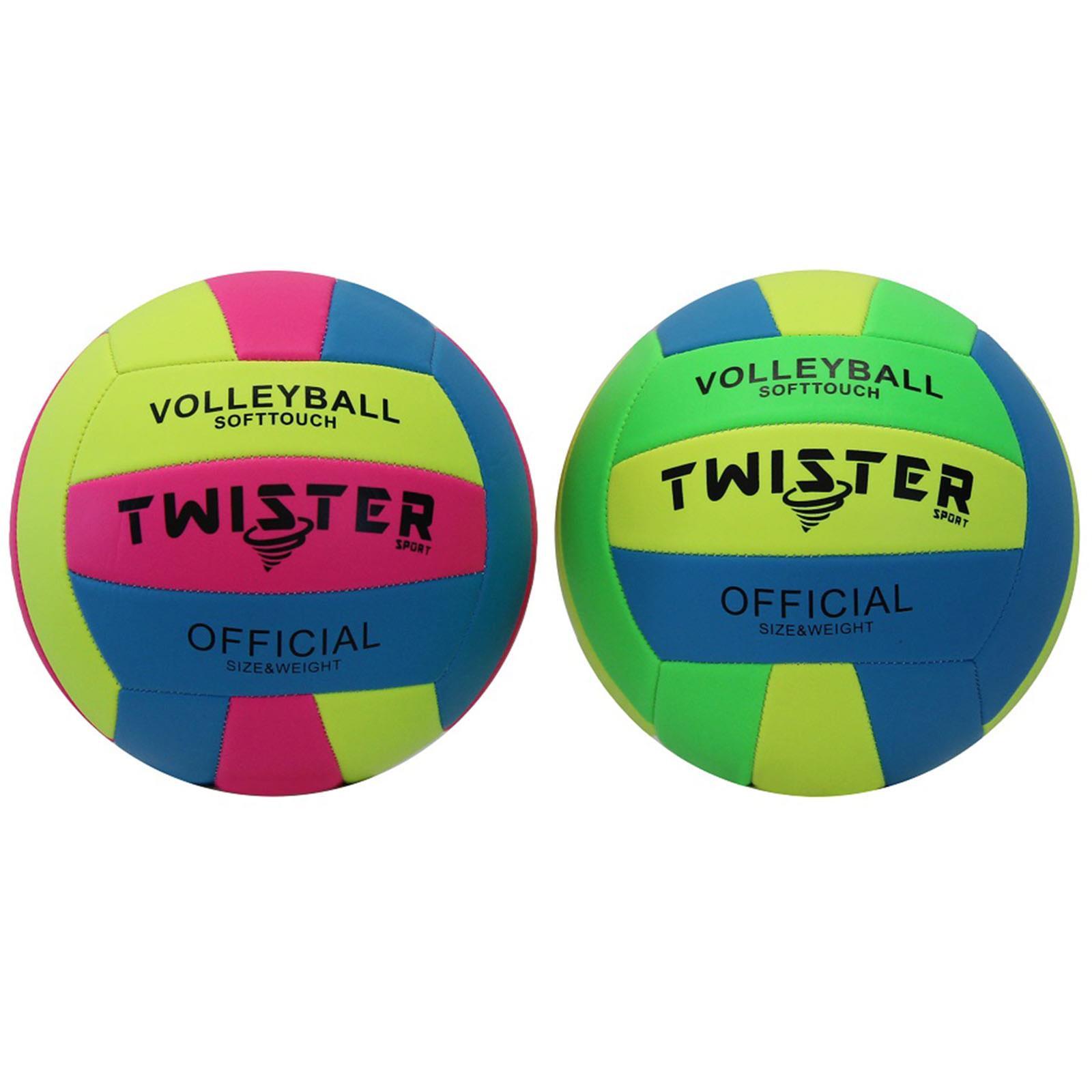 Pallone da pallavolo e beach volley in pelle, dimensioni ufficiali