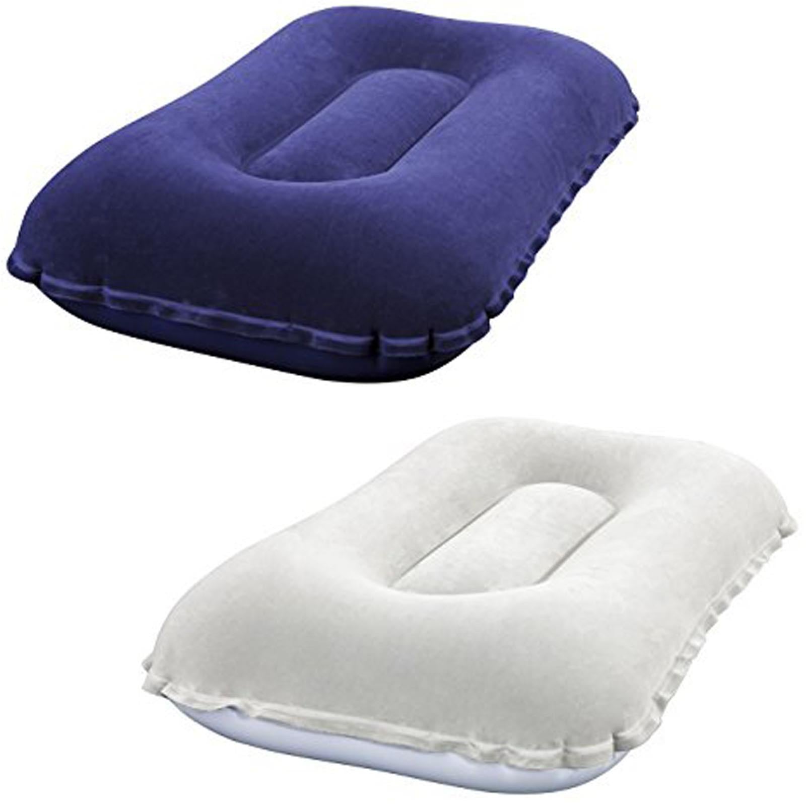 Cuscino gonfiabile viaggio mare piscina campeggio relax guanciale 48 x 30