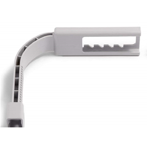 Skimmer di superficie a parete per raccolta di foglie e dispenser cloro piscina con struttura