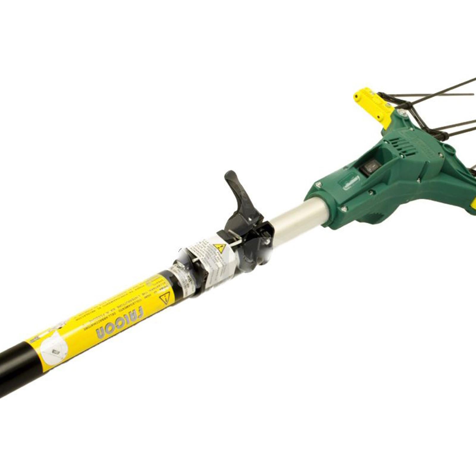 Abbacchiatore elettrico a batteria falcon al300 12 volt con asta telescopica