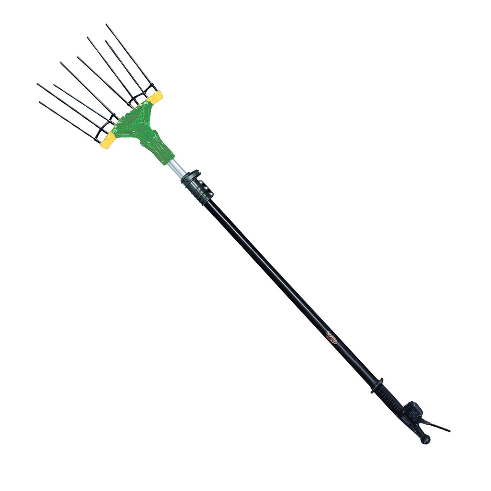 Abbacchiatore elettrico a batteria falcon al300 12 volt con asta telescopica