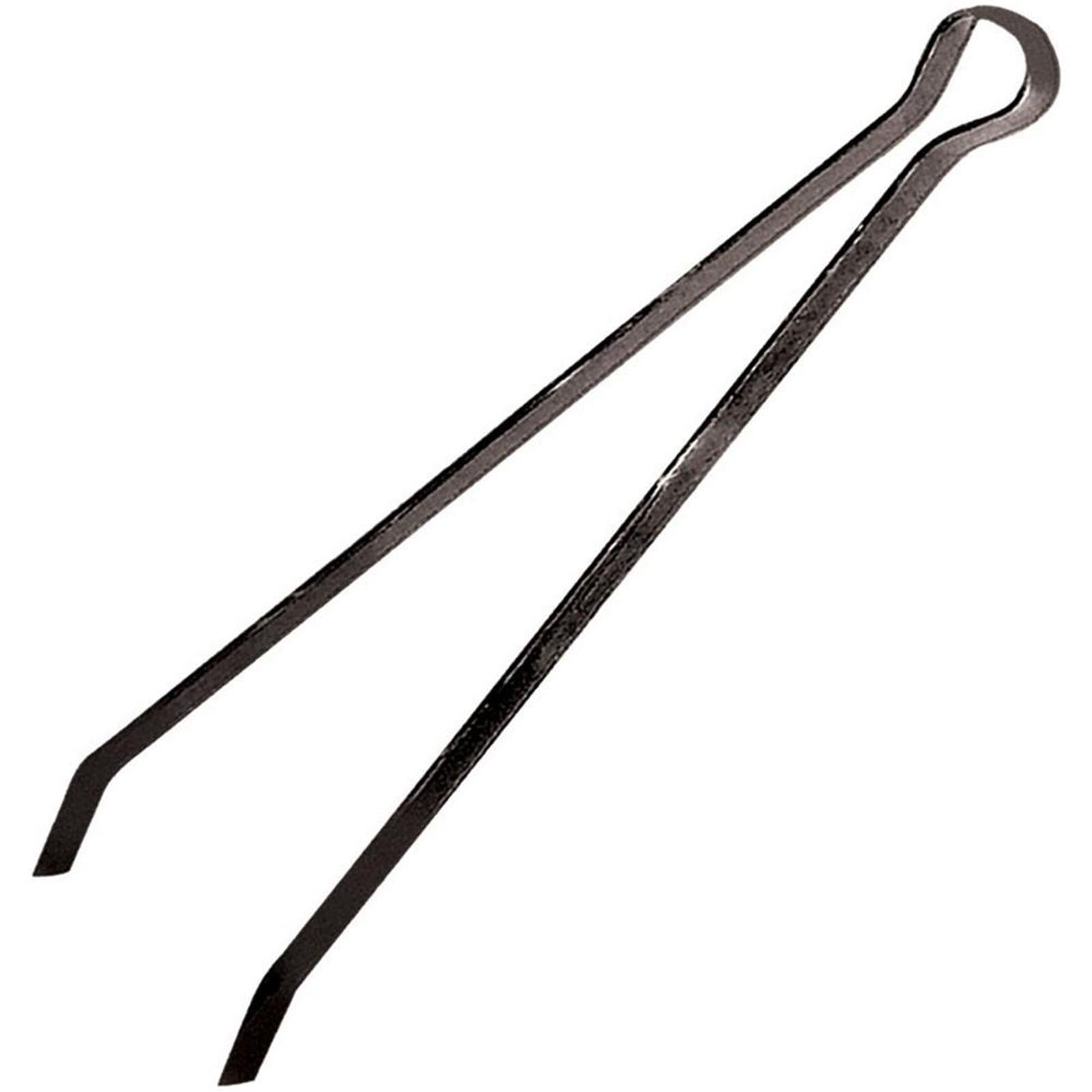 PINZA MOLLA CAMINO IN FERRO BATTUTO 55 CM ACCESSORI STUFA FORNO LEGNA CAMINETTO