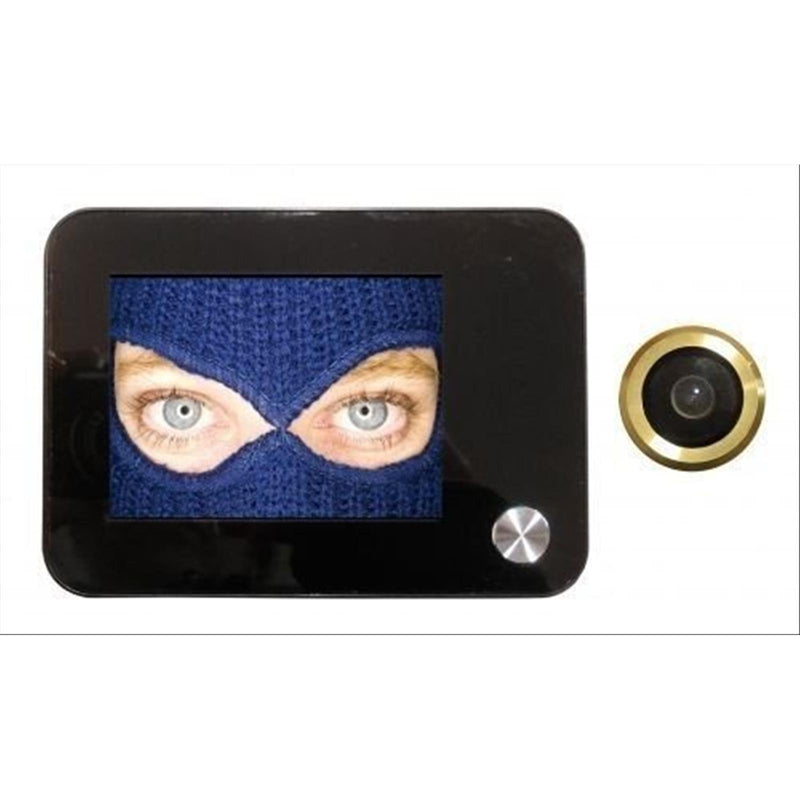 Spioncino porta digitale elettronico registra video e foto telecamera 120° zoom bravo
