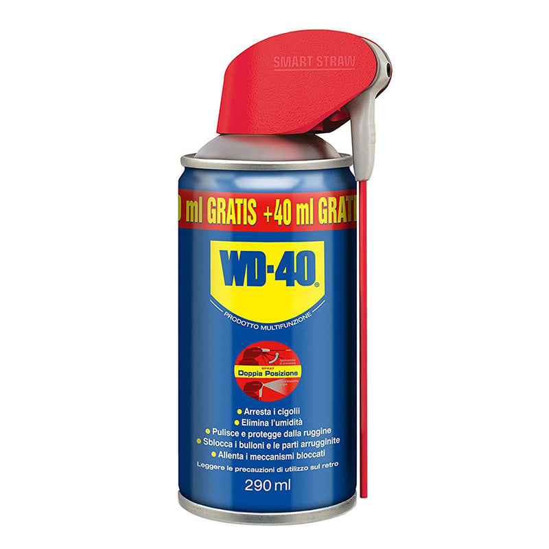 Sbloccante spray wd40 250 ml getto posizionabile doppia azione lubrificante svitol