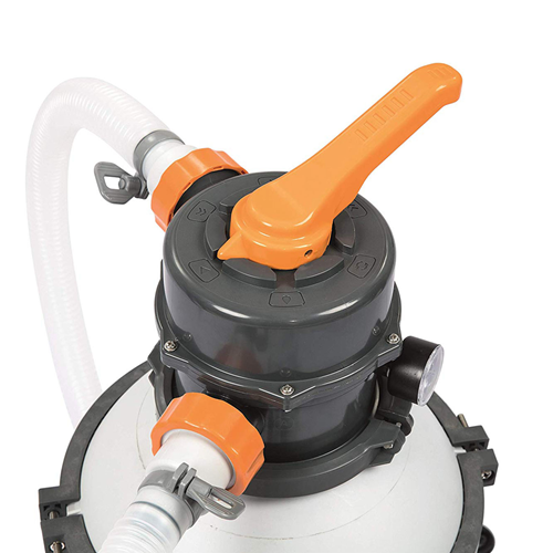 Pompa di filtraggio a sabbia per piscine fuori terra depuratore a pressione da 2006 l/h