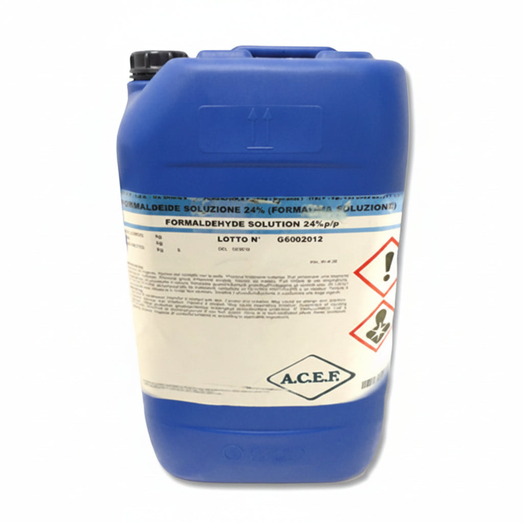 Kg 25 formalina 24 % soluzione antisettica e disinfettante per zoccoli antibatterica
