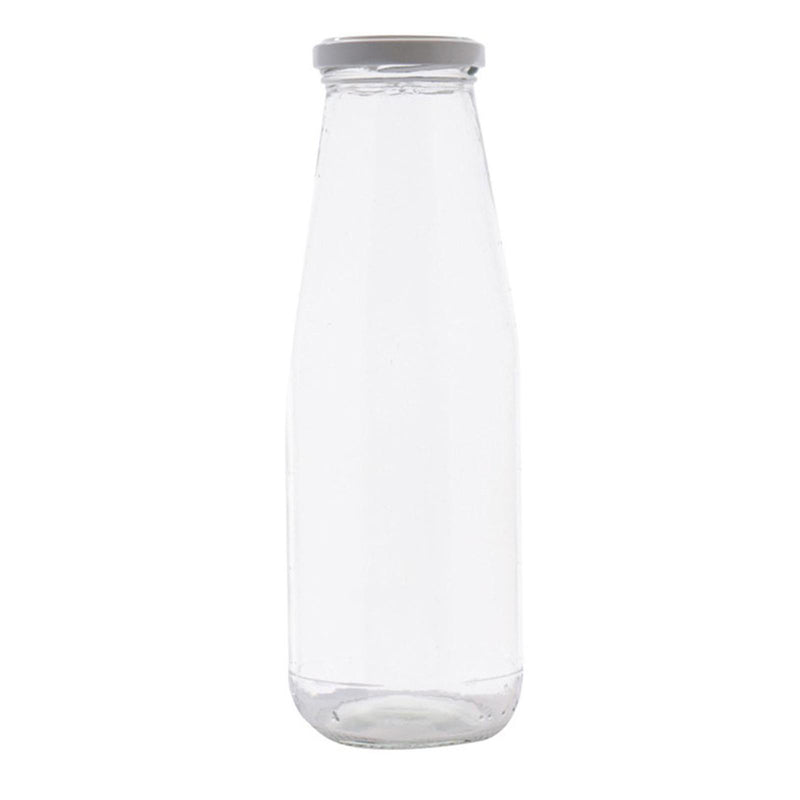 Pz 20 bottiglie per passata di pomodoro in vetro 720 ml bocca larga completa di tappo 53 mm