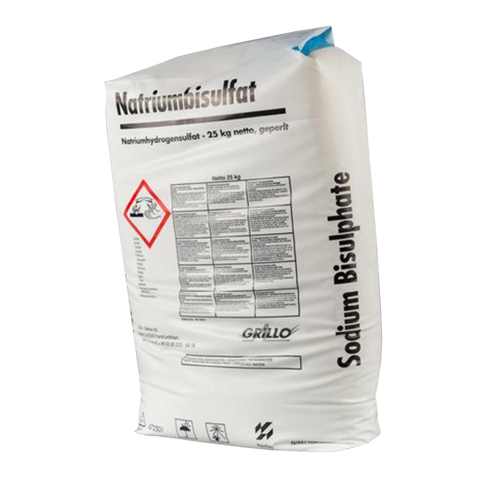 KG 25 SODIO BISOLFATO PH - GRANULARE PER PISCINE CORRETTORE RIDUTTORE PROFESSIONALE AZIONE RAPIDA