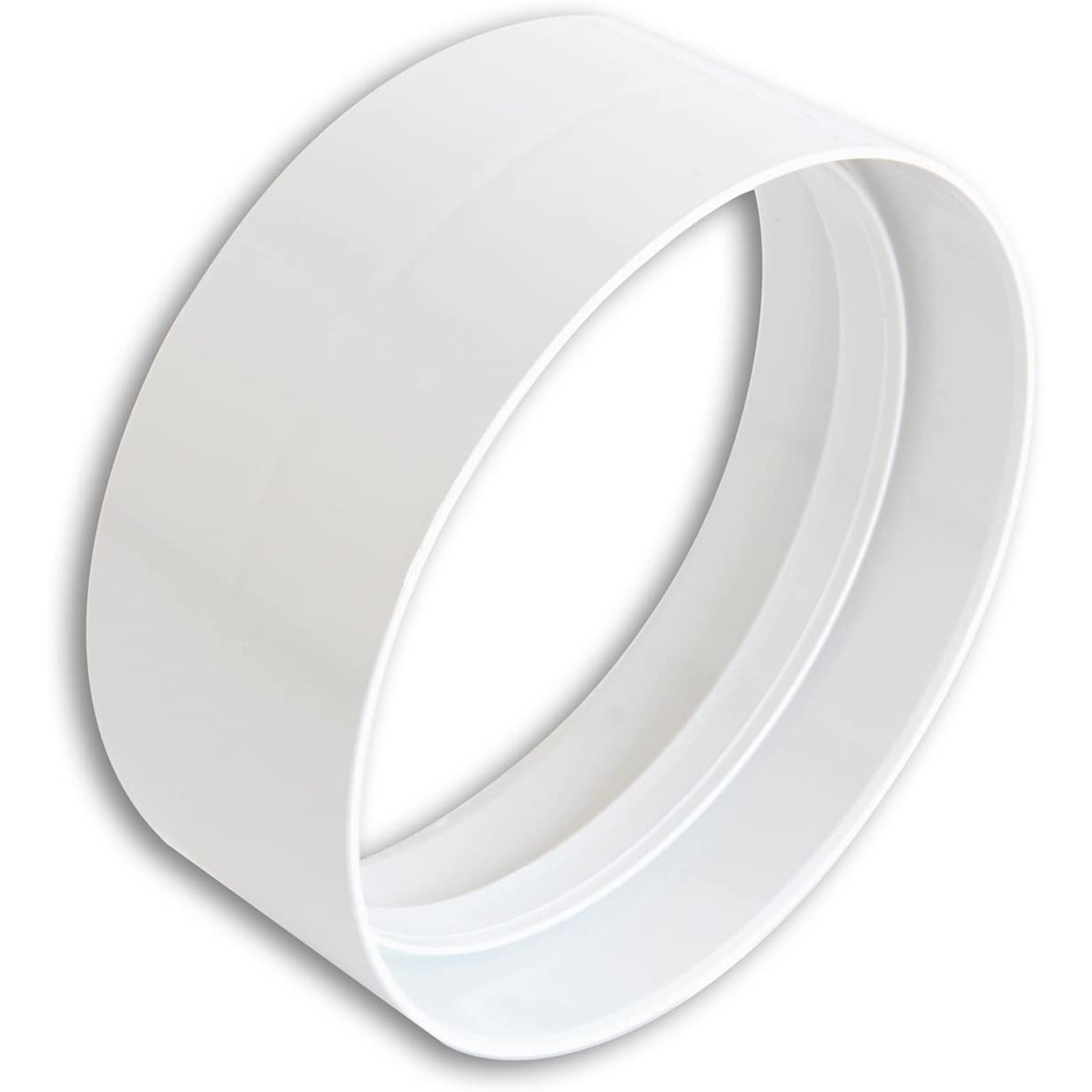 Giunto per tubo aerazione canalizzata sezione Tonda in ABS