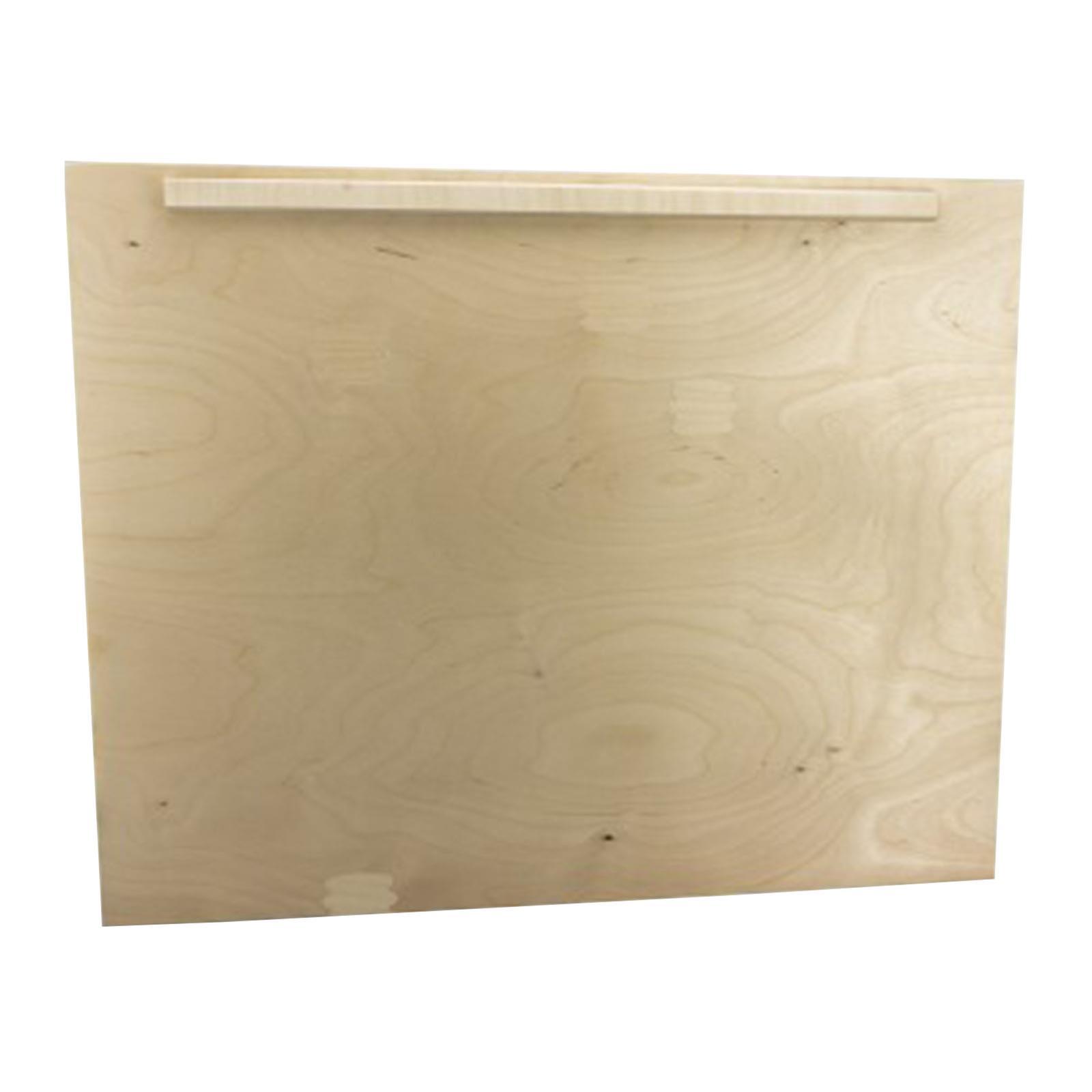 Tavoliere Spianatoia con mattarello per pasta In Legno di betulla rettangolare 57 X 37 Cm