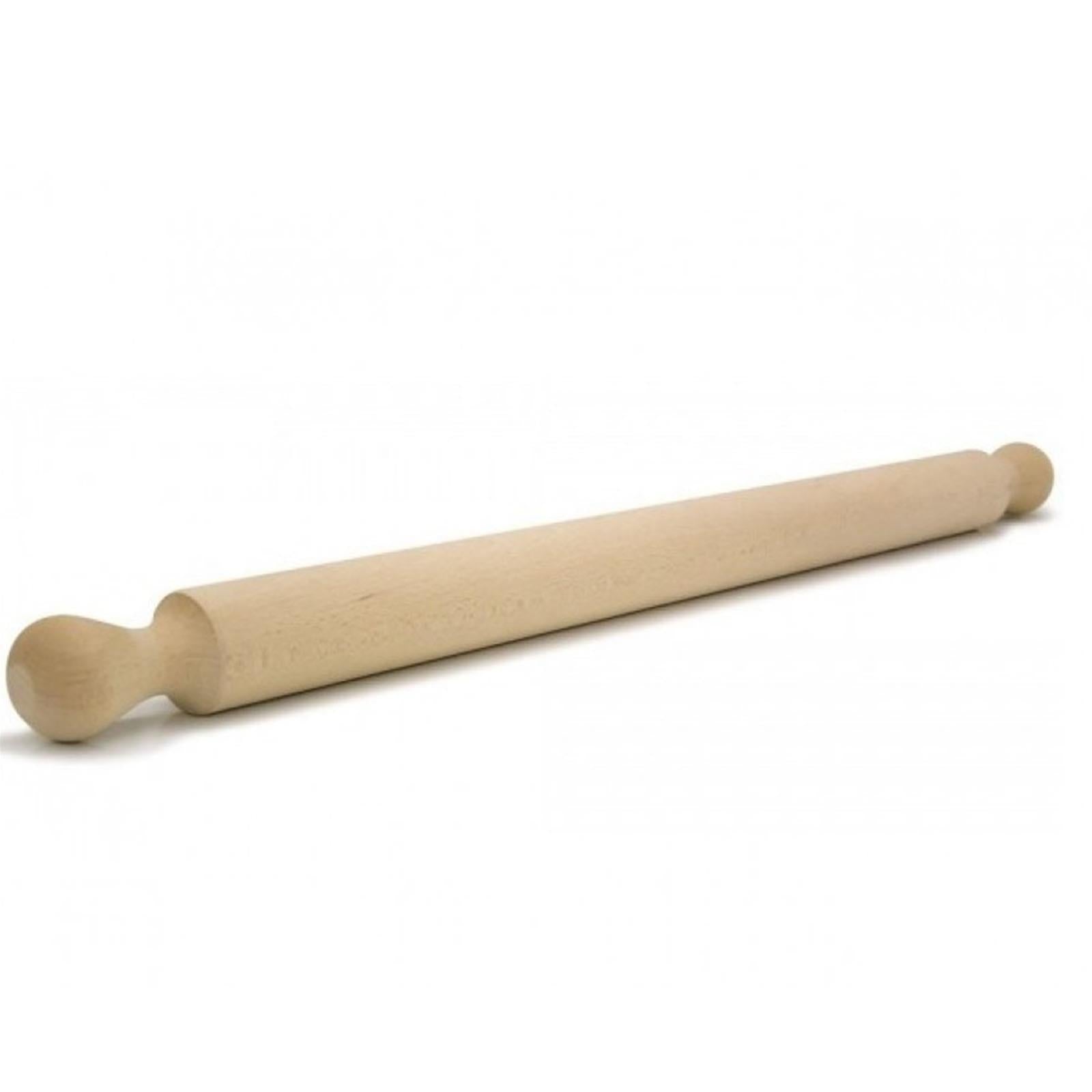 Tavoliere Spianatoia con mattarello per pasta In Legno di betulla rettangolare 57 X 37 Cm
