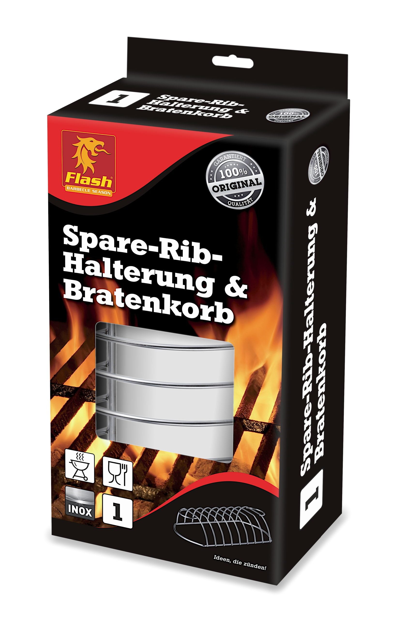 Supporto in acciaio inox per affumicatore costine e Ribs accessorio barbecue Weber