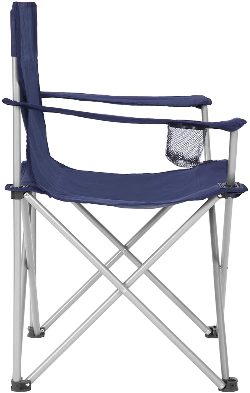 Poltrona da campeggio con chiusura ad ombrello "Giada" spiaggina in acciaio per mare e Balcone