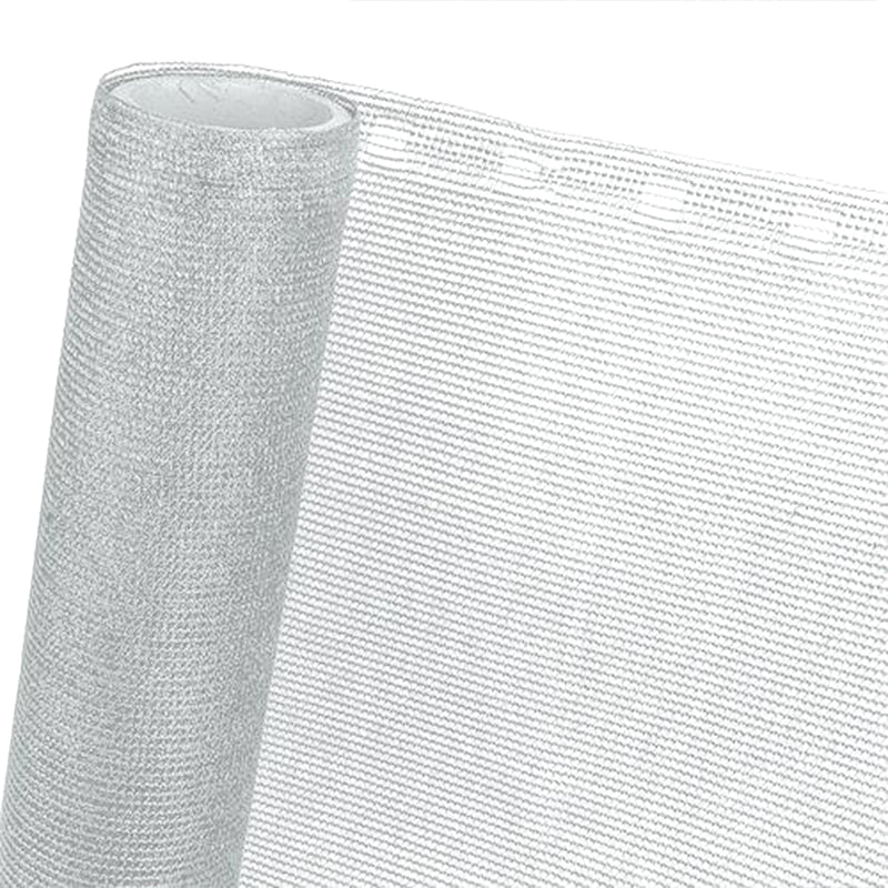 Rete ombreggiante per recinzioni e coperture telo in tessuto Bianco coprente al 90%