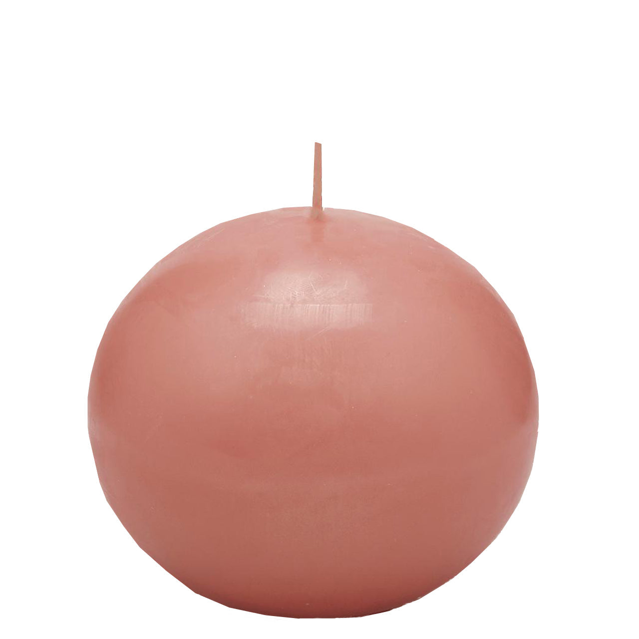 Candela classica cera moccolo decorazione luminosa per ambienti rosa antico