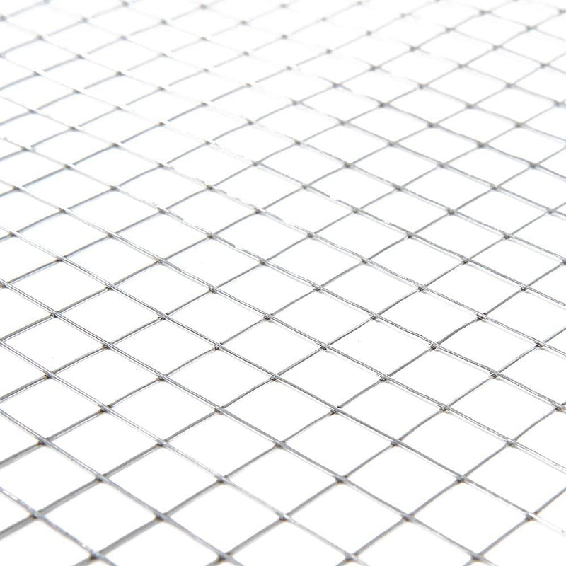 Rete elettrosaldata per recinzione in metallo, maglia quadrata 13 x 13 mm