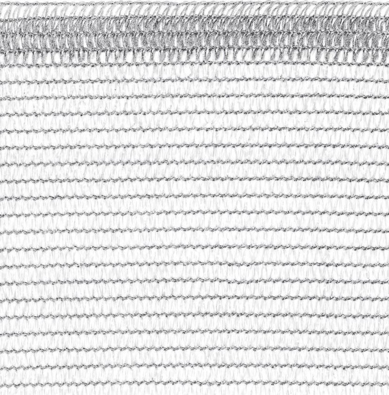 Rete ombreggiante per recinzioni e coperture telo in tessuto Bianco coprente al 90%