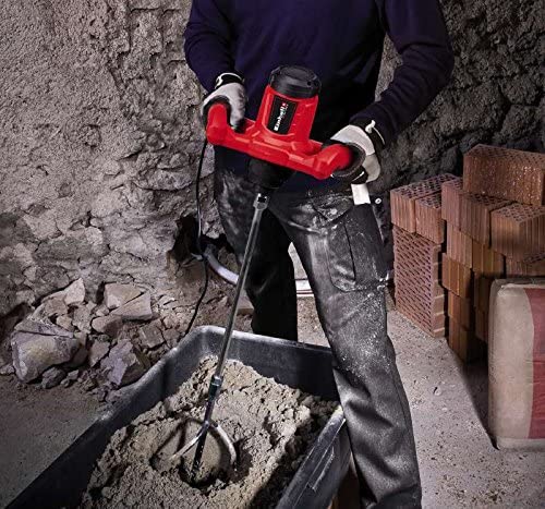 Miscelatore elettrico 1200 W TC-MX 1200 E impastatore cemento con impugnatura ergonomica