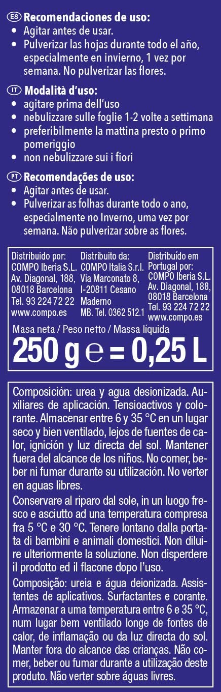 Idratante Fogliare Per Orchidee La Zappa - Tonifica E Pulisce Foglie, 250 Ml - Foto 8