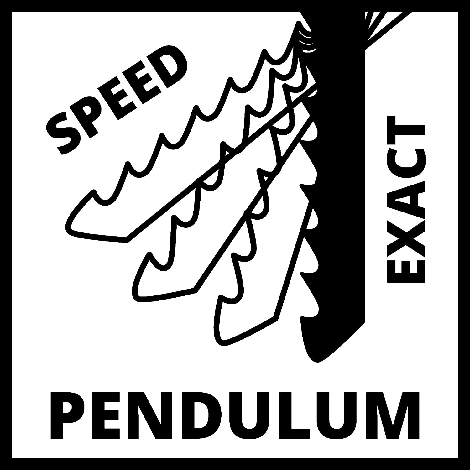 Sega da traforo seghetta TC-JS 80/1 con aspirazione polvere movimento pendolare 4 livelli