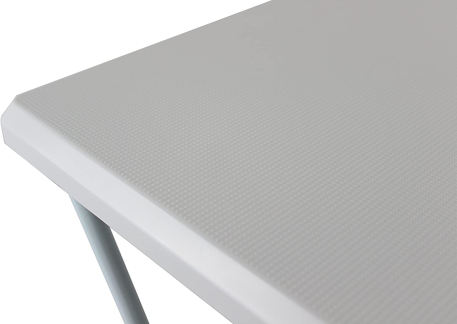 Tavolo pieghevole da campeggio e spiaggia richiudibile struttura in metallo 79 cm