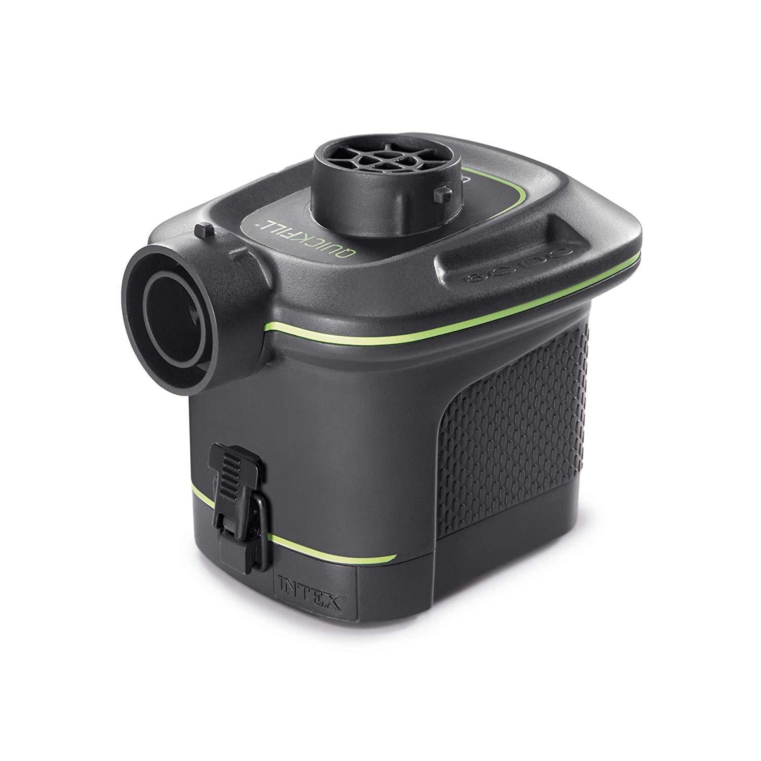 Pompa per gonfiaggio e sgonfiaggio a batteria per materassini e piscine gonfiabili