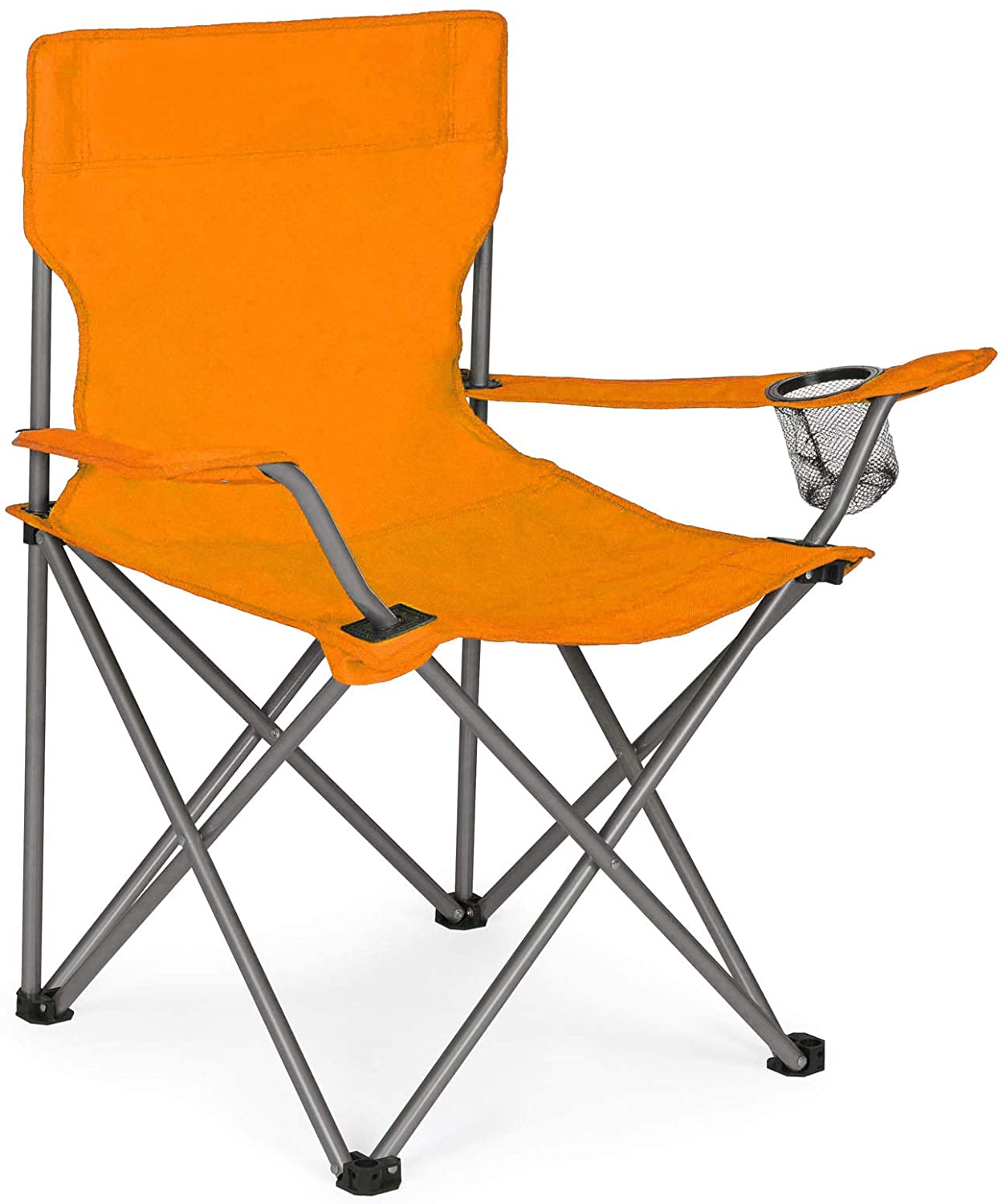 Poltrona da campeggio con chiusura ad ombrello "Giada" spiaggina in acciaio per mare e Balcone