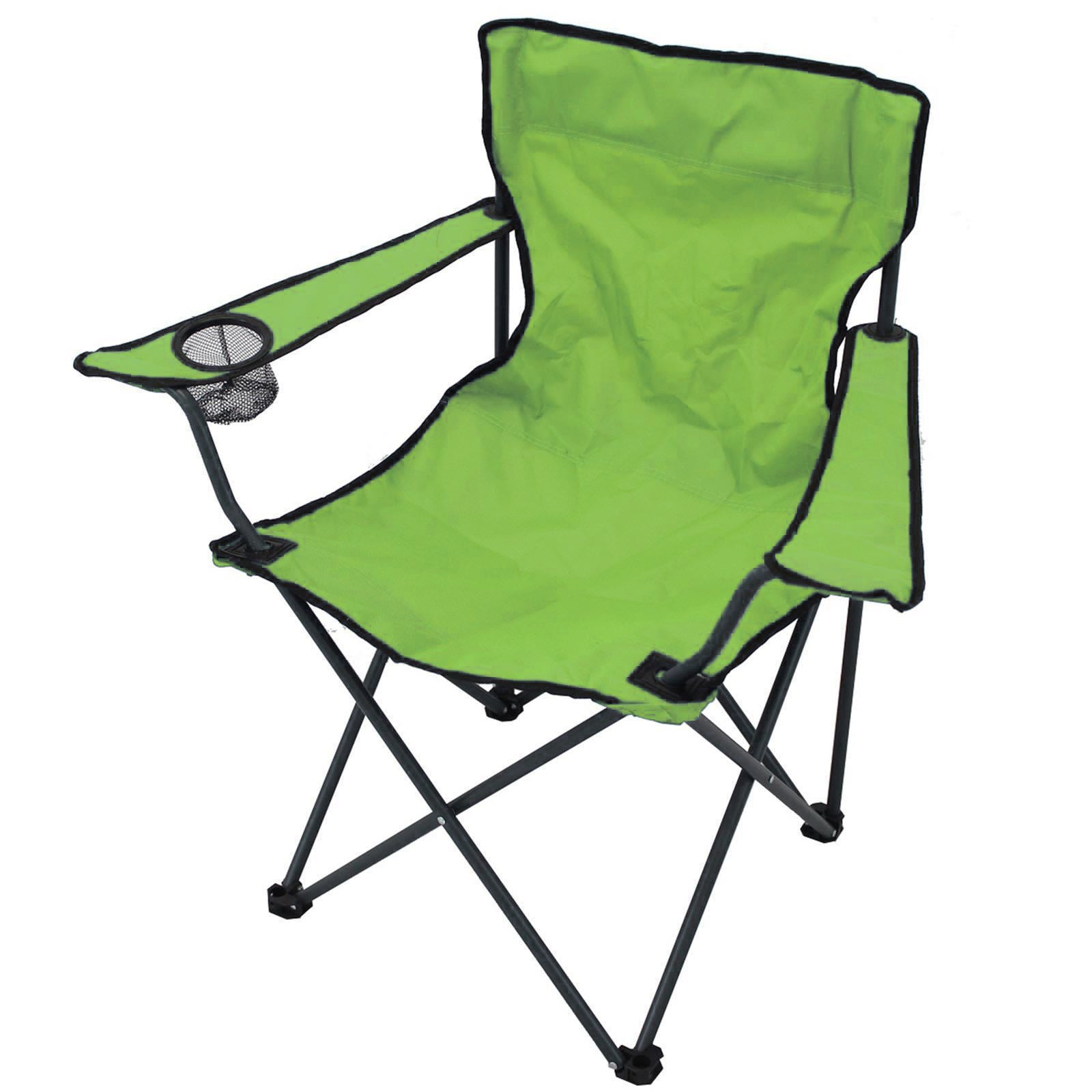 Poltrona da campeggio con chiusura ad ombrello "Giada" spiaggina in acciaio per mare e Balcone