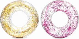 Salvagente Glitter Ø 119 cm Ciambella gonfiabile colorata Intex