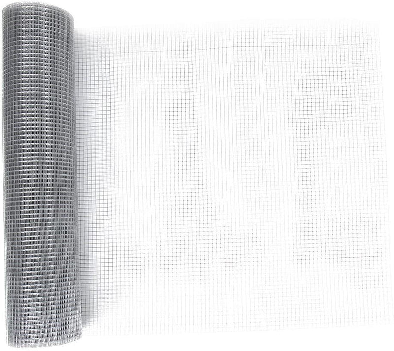 Rete elettrosaldata per recinzione in metallo, maglia quadrata 19 x 19 mm