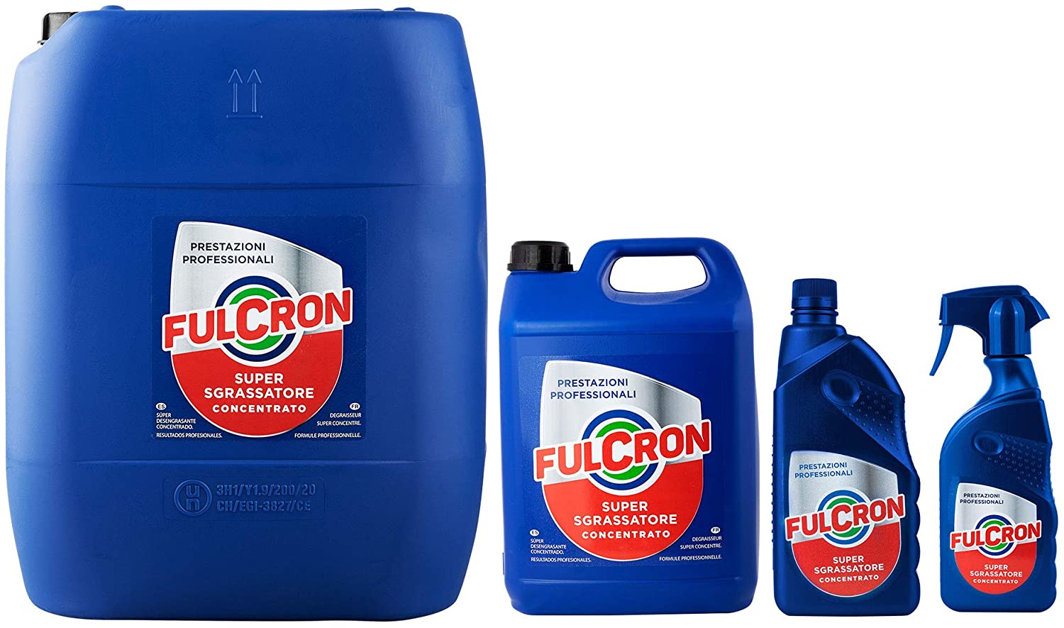 Sgrassatore concentrato "Fulcron" detergente universale per sporco ostinato