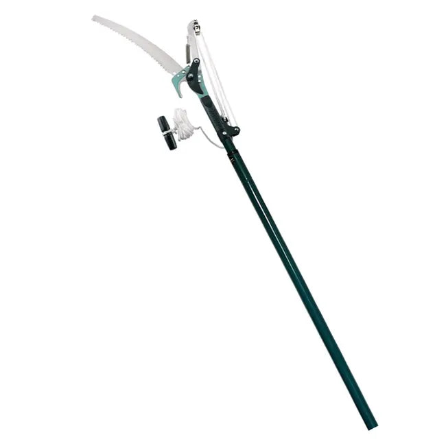 Svettatoio a pertica lama brunita 35 cm con segaccio e asta telescopica