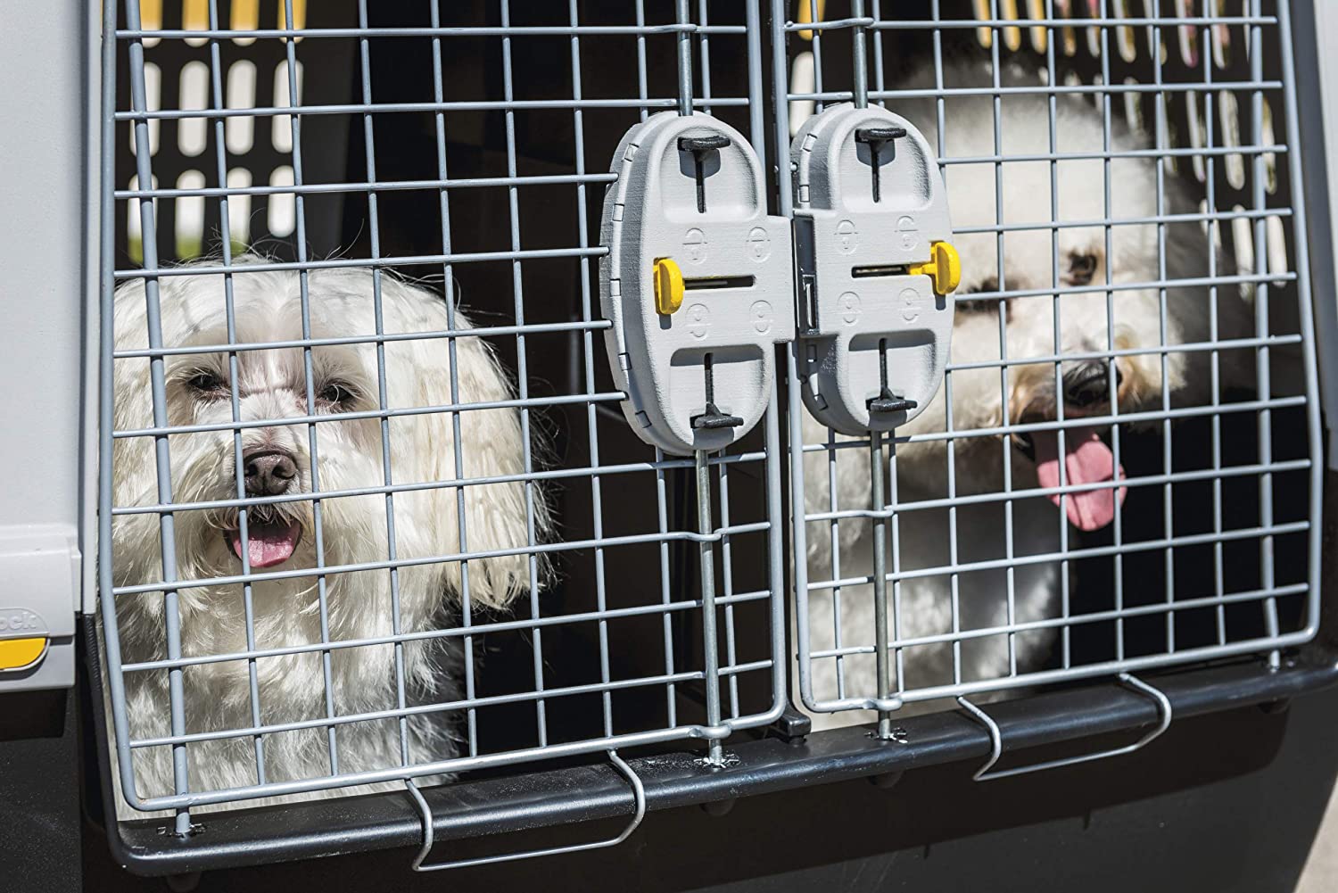 Trasportino in resina per cani e gatti "Gulliver Turing" con apertura laterale
