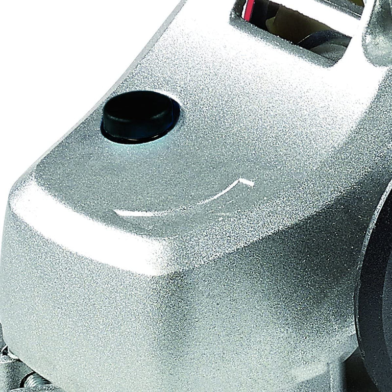Smerigliatrice angolare TC-AG 125 con protezione disco blocco del mandrino testa porta ingranaggi in metallo