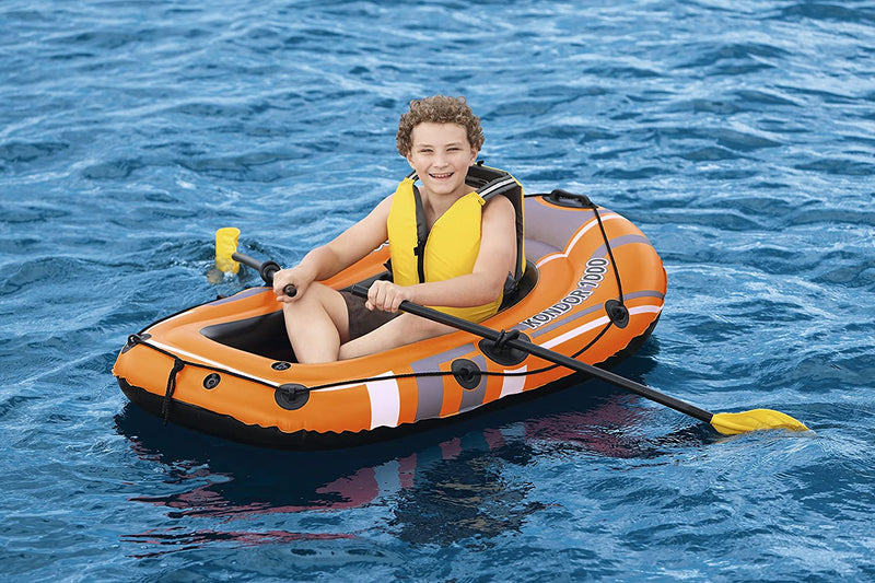 Canotto gonfiabile on remi per adulti e bambini "Kondor 1000" da mare e piscina 155 cm