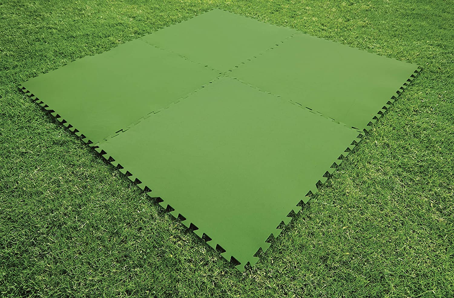 Tappetino di basamento protezione per il fondo della piscina e spa 9 mattonelle 79 x 79 cm