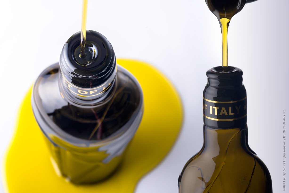 Tappi a vite con versatore antirabbocco per bottiglie in vetro 31.5 mm 8 pezzi